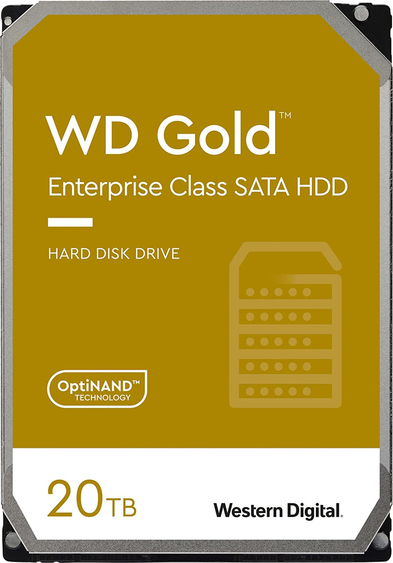 Western Digital Gold 3.5" 20000 GB Serial ATA III