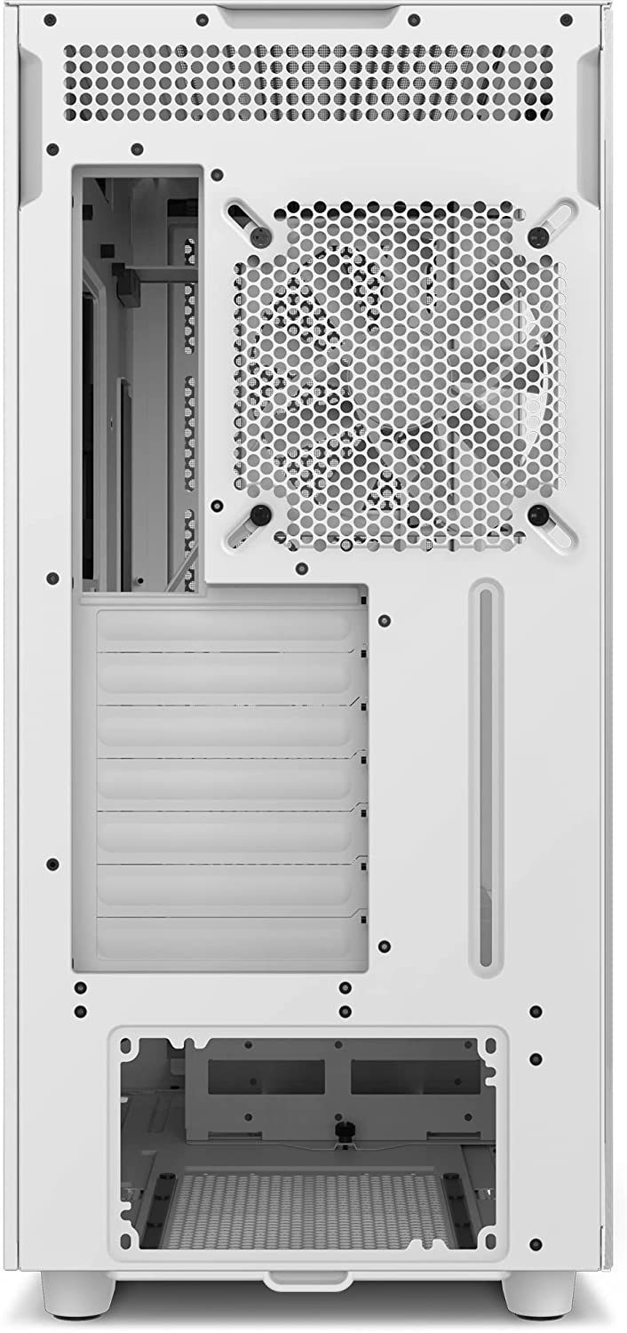 NZXT CM-H71FW-01 H7 V1 2022 FLOW ATX MID TOWER CASE. ALL WHITE