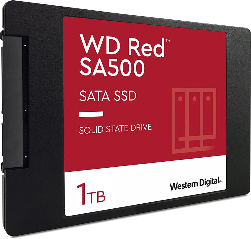 Western Digital Red SA500 2.5" 1000 GB Serial ATA III 3D NAND