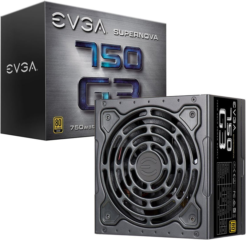 EVGA SuperNOVA G3 750W Fully Modular 80 Plus Gold ATX Power Supply