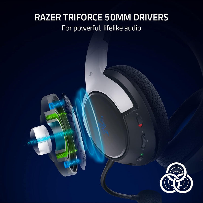 Razer RZ04-03980200-R3A1 Kaira HyperSpeed - Licensed PlayStation 5 Wireless Gaming Headset - AP Packaging