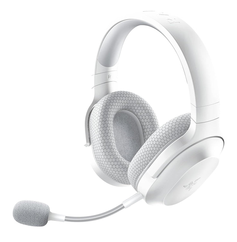 Razer RZ04-04430200-R3M1 Barracuda X (2022) - Wireless Multi-Platform Gaming and Mobile Headset - Mercury White - FRML Packaging