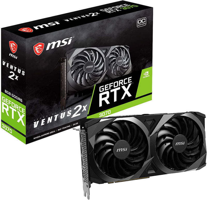 MSI GeForce RTX 3070 VENTUS 2X 8G OC LHR Graphics Card