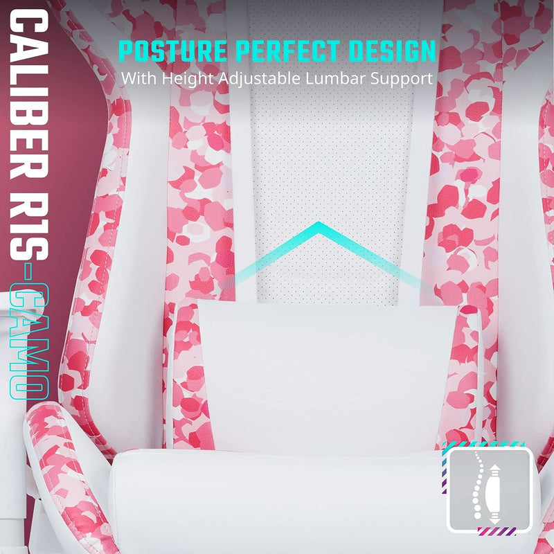 Cooler Master CMI-GCR1S-PKC Caliber R1S Camo Sakur Gaming Chair