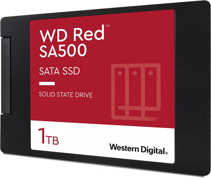 Western Digital Red SA500 2.5" 1000 GB Serial ATA III 3D NAND