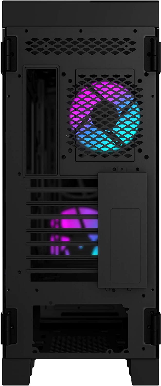 MSI MPG SEKIRA 500X Full Tower Gaming Computer Case 'Black, 3x 200mm ARGB + 1x 200mm + 1x120mm ARGB Fans, Mystic Light Sync, 8 Channel ARGB Hub, USB Type-C, Tempered Glass Panels, E-ATX, ATX, mATX, mini-ITX'