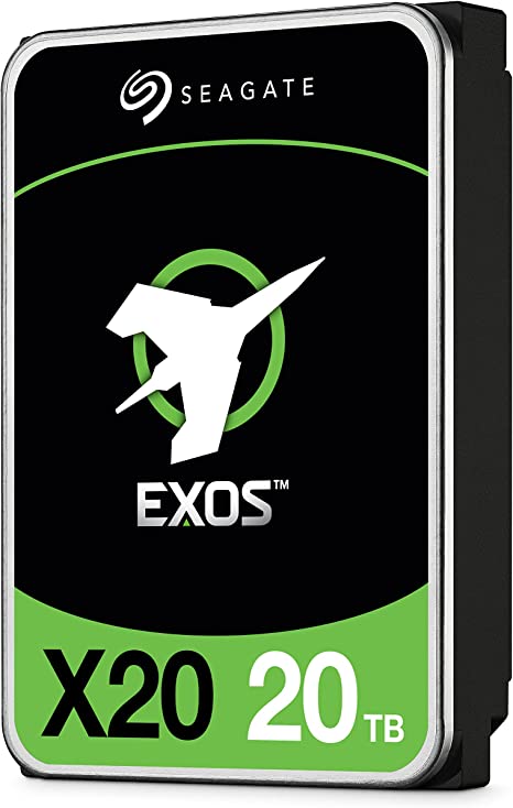 SEAGATE ST20000NM007D EXOS ENTERPRISE 512E/4KN INTERNAL 3.5" SATA DRIVE, 20TB, 6GB/S, 7200RPM, 5YR WTY