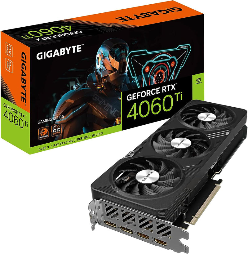 Gigabyte GV-N406TGAMING OC-8GD GeForce RTX 4060 Ti GAMING OC 8G Gaming Graphics Card