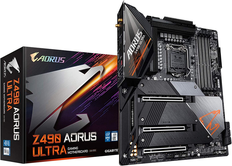 Gigabyte REFURBISHED GIGABYTE Z490 AORUS ULTRA Motherboard, 1 Year Warranty