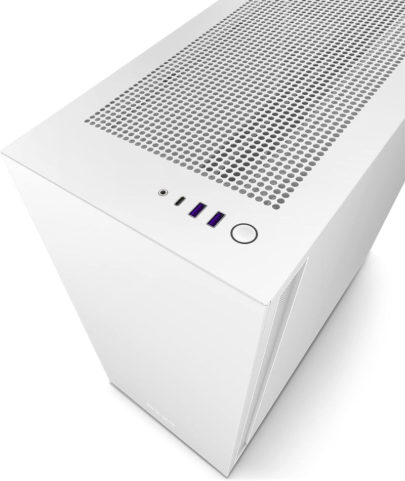 NZXT CM-H71BW-01 H7 V1 2022 BASE ATX MID TOWER CASE. ALL WHITE
