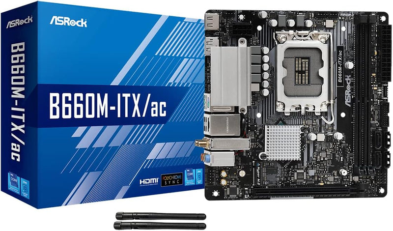 ASRock B660M-ITX/AC ITX DDR4 Motherboard