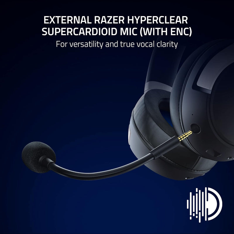 Razer RZ04-04030200-R3A1 Kaira Pro HyperSpeed - Licensed PlayStation 5 Wireless Gaming Headset - AP Packaging