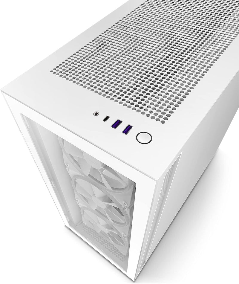 NZXT CM-H71EW-01  H7 V1 2022 ELITE ATX MID TOWER CASE. ALL WHITE