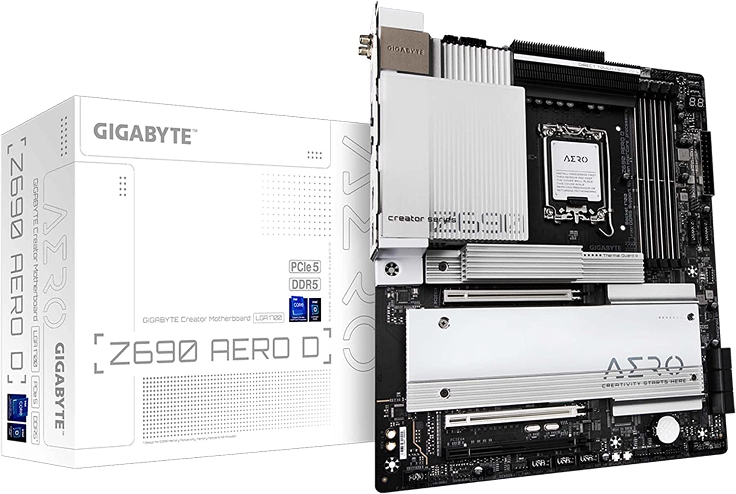 Gigabyte Z690 AERO D motherboard Intel Z690 LGA 1700 ATX