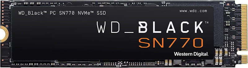 Western Digital Black SN770 M.2 2000 GB PCI Express 4.0 NVMe