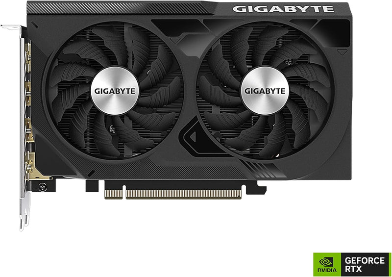 Gigabyte GV-N4060WF2OC-8GD GeForce RTX 4060 WINDFORCE OC 8G Gaming Graphics Card