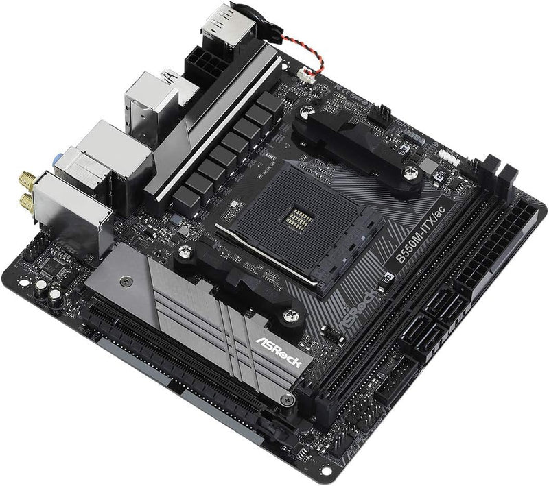 ASRock B550M-ITX/AC ITX DDR4 Motherboard