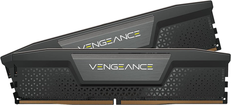 Corsair CMK32GX5M2B5200C40 VENGEANCE® 32GB (2x16GB) DDR5 DRAM 5200MT/s CL40 Memory Kit — Black