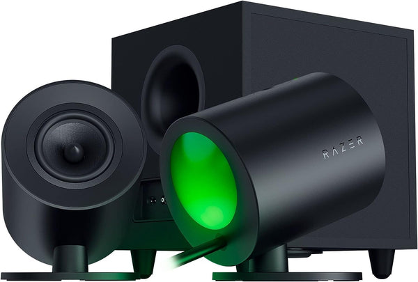 Razer RZ05-04750100-R3U1 Nommo V2 - Full-Range 2.1 PC Gaming Speakers with Wired Subwoofer - US/CAN + AUS/NZ Packaging