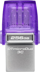 Kingston DTDUO3CG3/256GB DataTraveler microDuo 3C USB Flash Drive