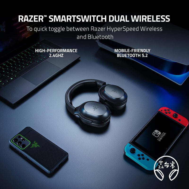 Razer RZ04-04430100-R3M1 Barracuda X (2022) - Wireless Multi-Platform Gaming and Mobile Headset - FRML Packaging