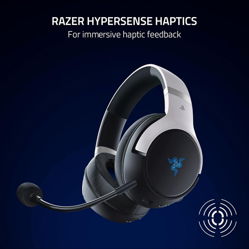 Razer RZ04-04030200-R3A1 Kaira Pro HyperSpeed - Licensed PlayStation 5 Wireless Gaming Headset - AP Packaging