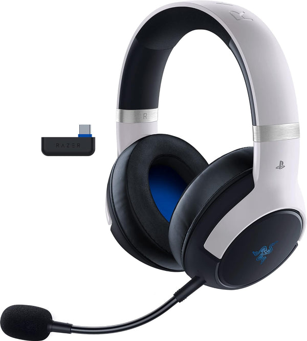 Razer RZ04-04030200-R3A1 Kaira Pro HyperSpeed - Licensed PlayStation 5 Wireless Gaming Headset - AP Packaging