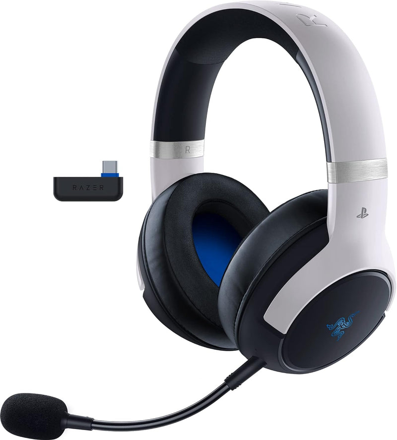 Razer RZ04-04030200-R3A1 Kaira Pro HyperSpeed - Licensed PlayStation 5 Wireless Gaming Headset - AP Packaging