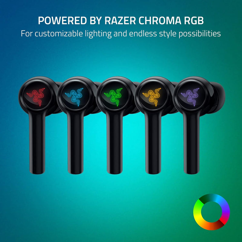 Razer RZ12-03820200-R3A1 Hammerhead HyperSpeed (Xbox Licensed) - Wireless Multi-Platform Gaming Earbuds - AP Packaging