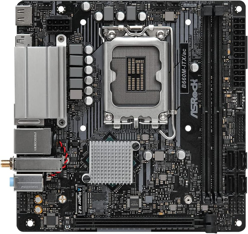 ASRock B660M-ITX/AC ITX DDR4 Motherboard