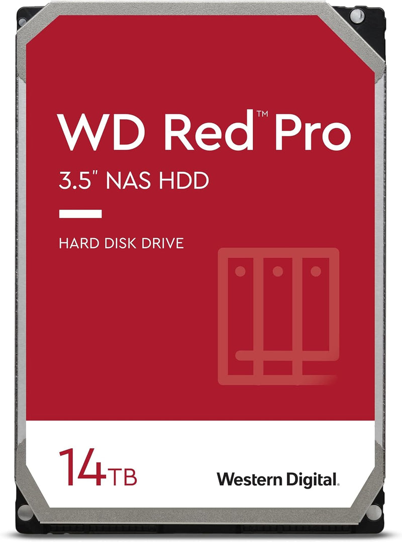 Western Digital WD142KFGX 14TB Red Pro 3.5" NAS Hard Drive