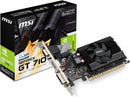 MSI GT 710 2GD3H LP GeForce GT710 2GB DDR3 Low Profile Graphic Card