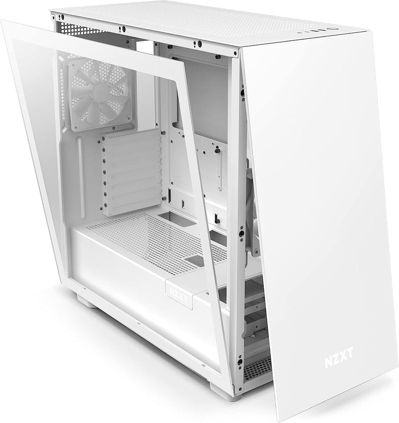 NZXT CM-H71BW-01 H7 V1 2022 BASE ATX MID TOWER CASE. ALL WHITE