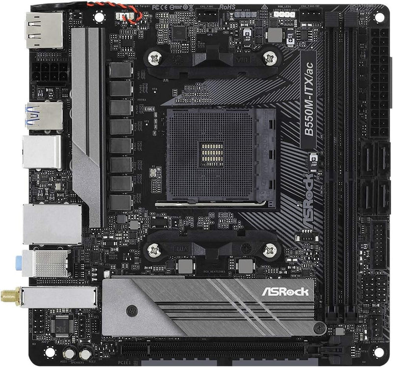 ASRock B550M-ITX/AC ITX DDR4 Motherboard