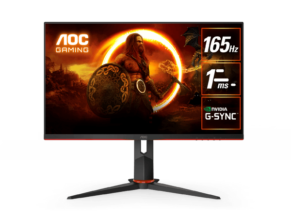 AOC Q27G2S/EU 27" IPS 165Hz 1ms QHD(2560 × 1440) G-Sync Compatible Gaming Monitor