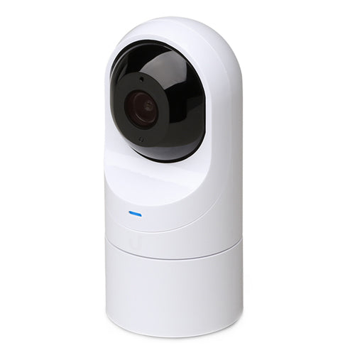 Ubiquiti UVC-G3-Flex Full HD (1080p) mini turret camera with infrared LEDs and versatile mounting options for indoor and outdoor installations