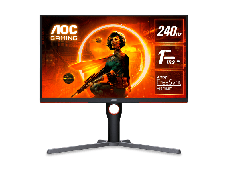 AOC 25G3ZM 24.5’’ VA Panel FHD 240Hz 0.5ms Freesync Premium Gaming Monitor