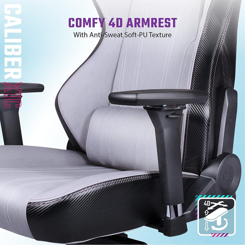 Cooler Master CMI-GCX1C-BK Caliber X1C Gaming Chair Black