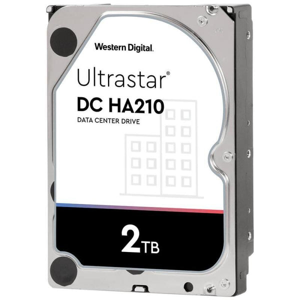 Western Digital HUS722T2TALA604(1W10002) WD 2TB Ultrastar DC HA210 Enterprise 3.5" Hard Drive, SATA III, 7200RPM, 128MB Cache, 512n, CMR, 5y