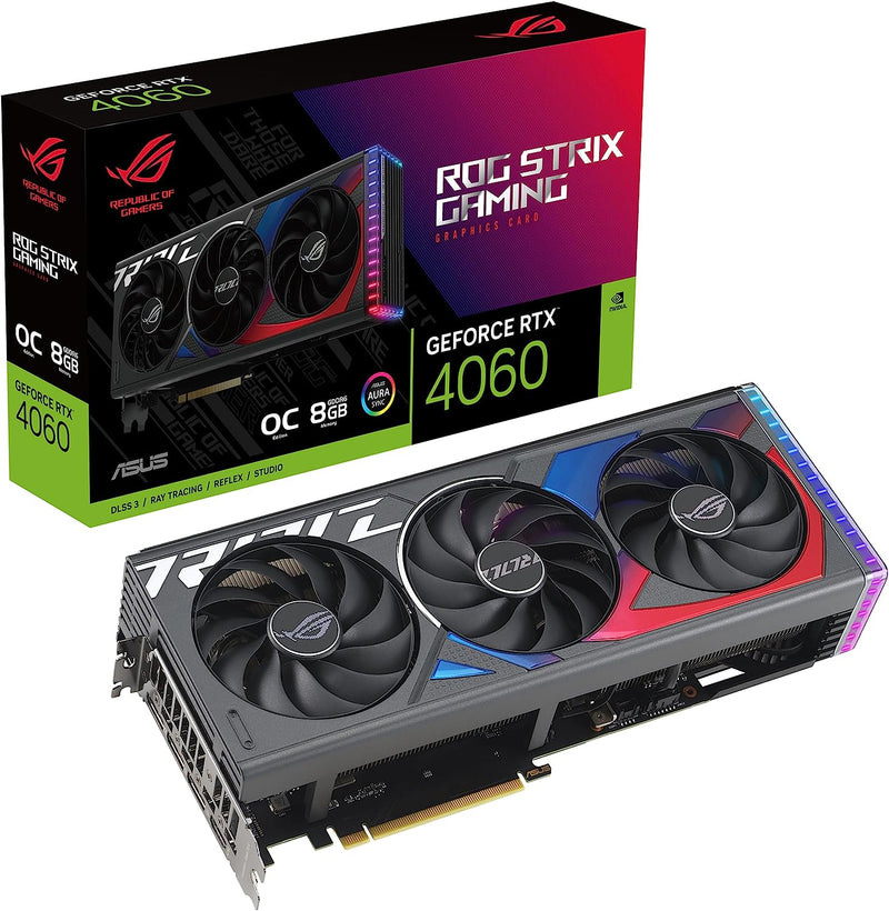 Asus ROG-STRIX-RTX4060-O8G-GAMING Graphics Card