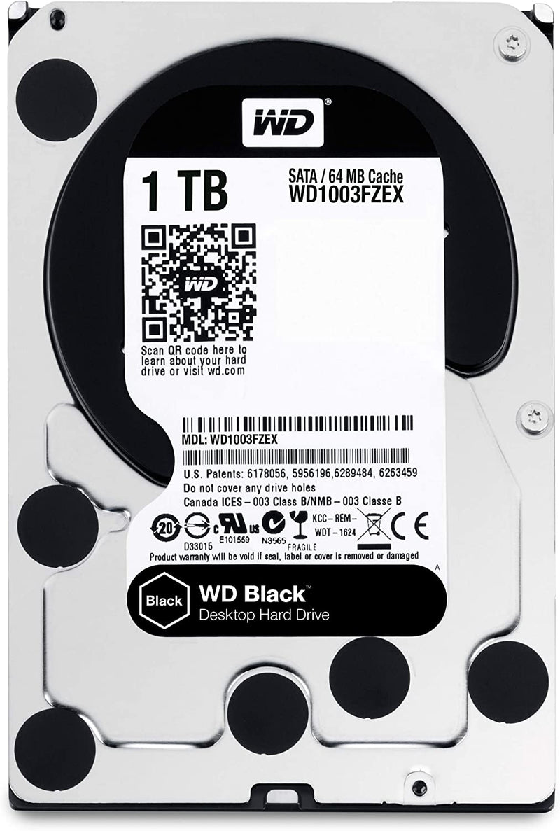 Western Digital Black 3.5" 1000 GB Serial ATA III