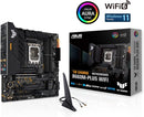 Asus TUF GAMING B660M-PLUS WIFI Motherboard. Intel B660, DDR5, LGA1700, Micro-ATX