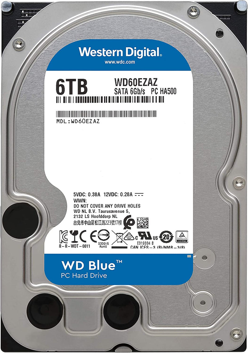 Western Digital Blue 3.5" 6000 GB Serial ATA III