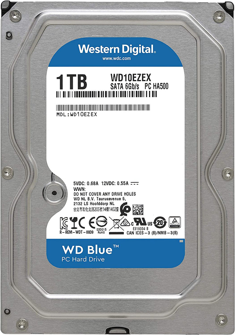 Western Digital Blue 3.5" 1000 GB Serial ATA III