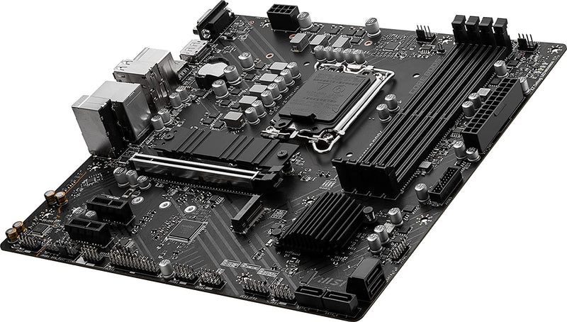 MSI PRO B760M-P DDR4 Intel B760 LGA 1700 Micro ATX Motherboard