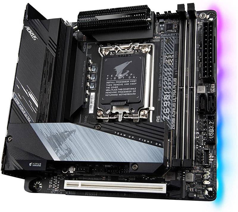 Gigabyte Z690I AORUS ULTRA PLUS (REV. 1.0) motherboard Intel Z690 LGA 1700 Micro ITX