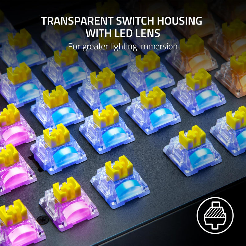 Razer RC21-02040100-R3M1 Mechanical Switches Pack – Yellow Linear Switch - World Packaging