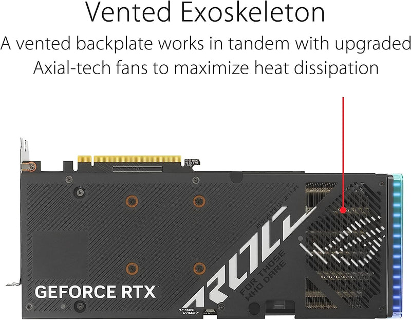 Asus ROG-STRIX-RTX4060-O8G-GAMING Graphics Card