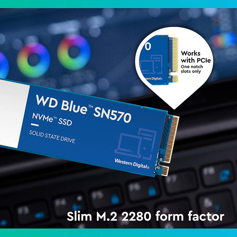 Western Digital WD Blue SN570 M.2 1000 GB PCI Express 3.0 NVMe