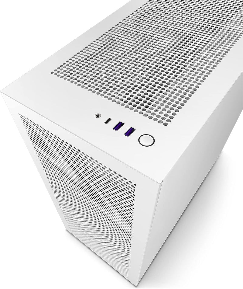 NZXT CM-H71FW-01 H7 V1 2022 FLOW ATX MID TOWER CASE. ALL WHITE